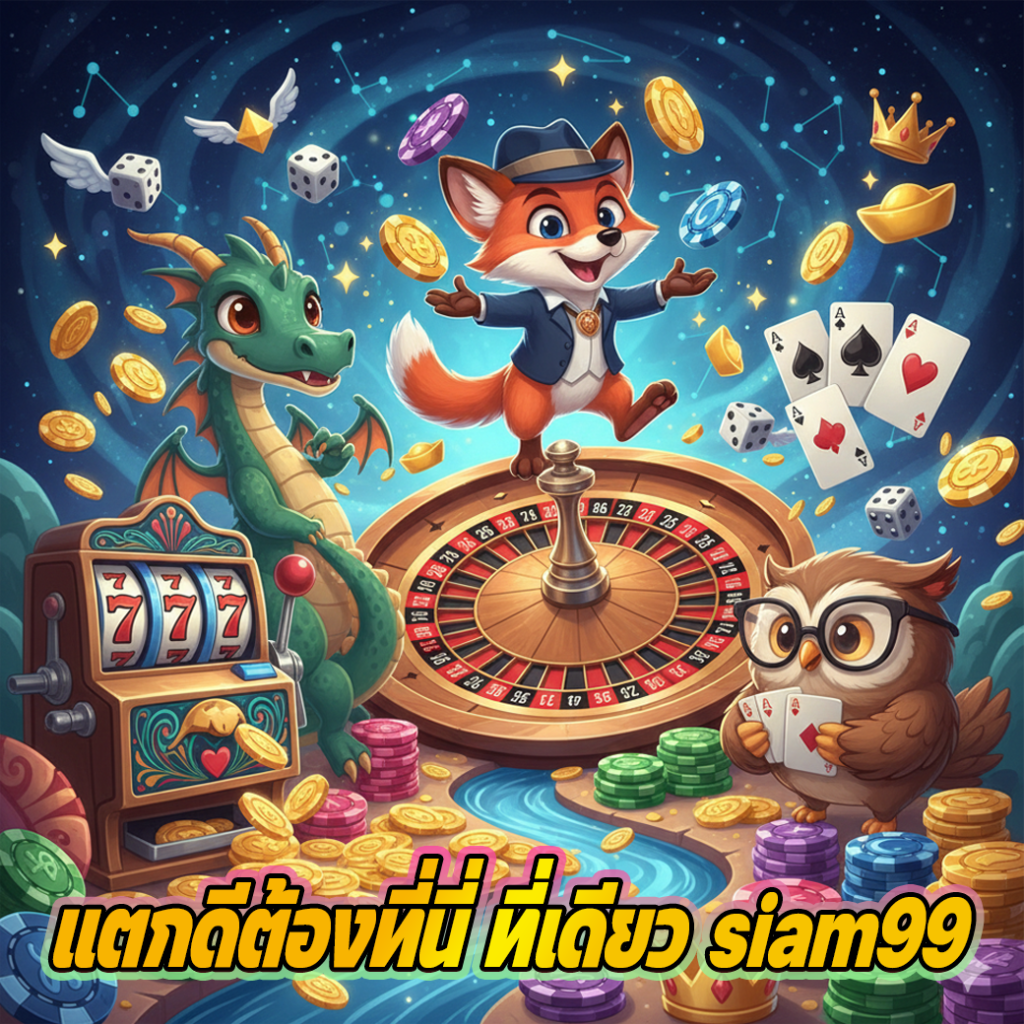 ทำความรู้จักกับ siam99 แพลตฟอร์มความบันเทิงระดับมาตรฐาน